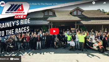 Video: Fourth Annual “Rainey’s Ride To The Races” A Rousing Success